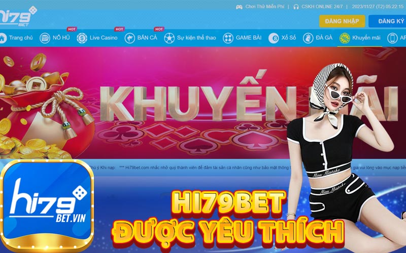 Hi79bet được yêu thích