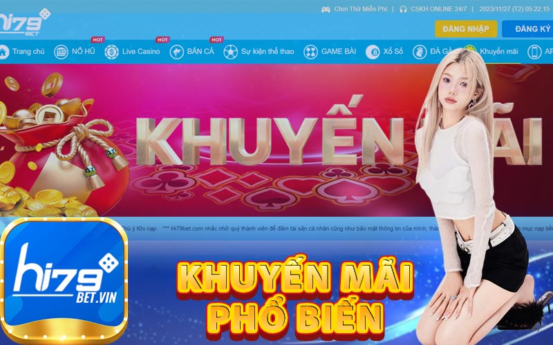 Khuyến mãi phổ biến 