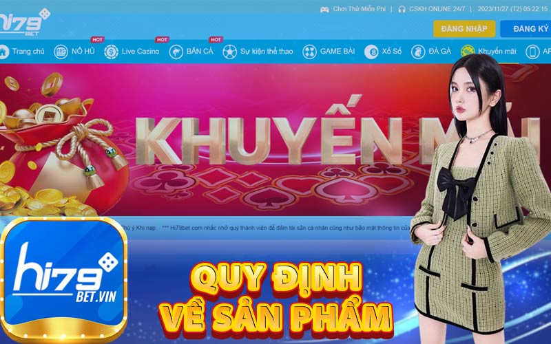 Quy định về sản phẩm